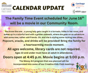 Family Time: Community Room Movie
