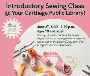 Beginner Sewing Class