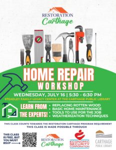 Restoration Carthage Home Repair Workshop