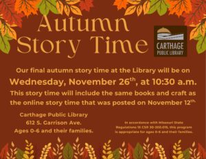 Autumn Story Time