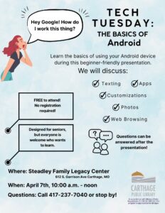 Tech Tuesday: Android