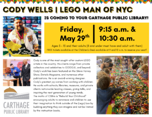 LEGO Master Cody Wells