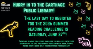 Summer Reading: Last Day to Register