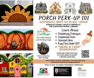 Weekend Workshop: Porch Perk-Up 101 (Adults)